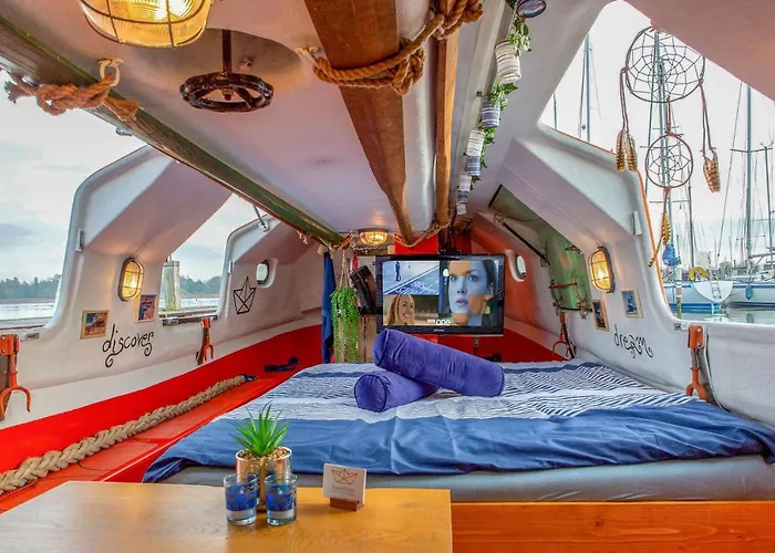 Polarstern - Unique Boatstay! * 莫尼肯达姆